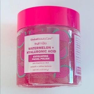 Fruit Halo Watermelon Hyaluronic Acid Exfoliating Facial Scrub